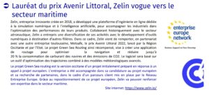 Read more about the article CCI Zoom T3 2022 – Zelin vogue vers le secteur maritime