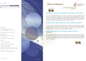 Read more about the article Micado magazine – Rencontre avec Julien SENTER, CEO de Zelin
